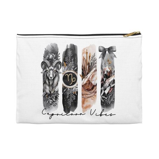 Capricorn Astrological Accessory Pouch