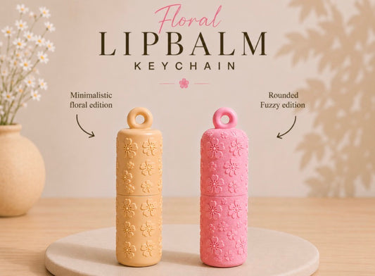Travel Chapstick Container Keychain