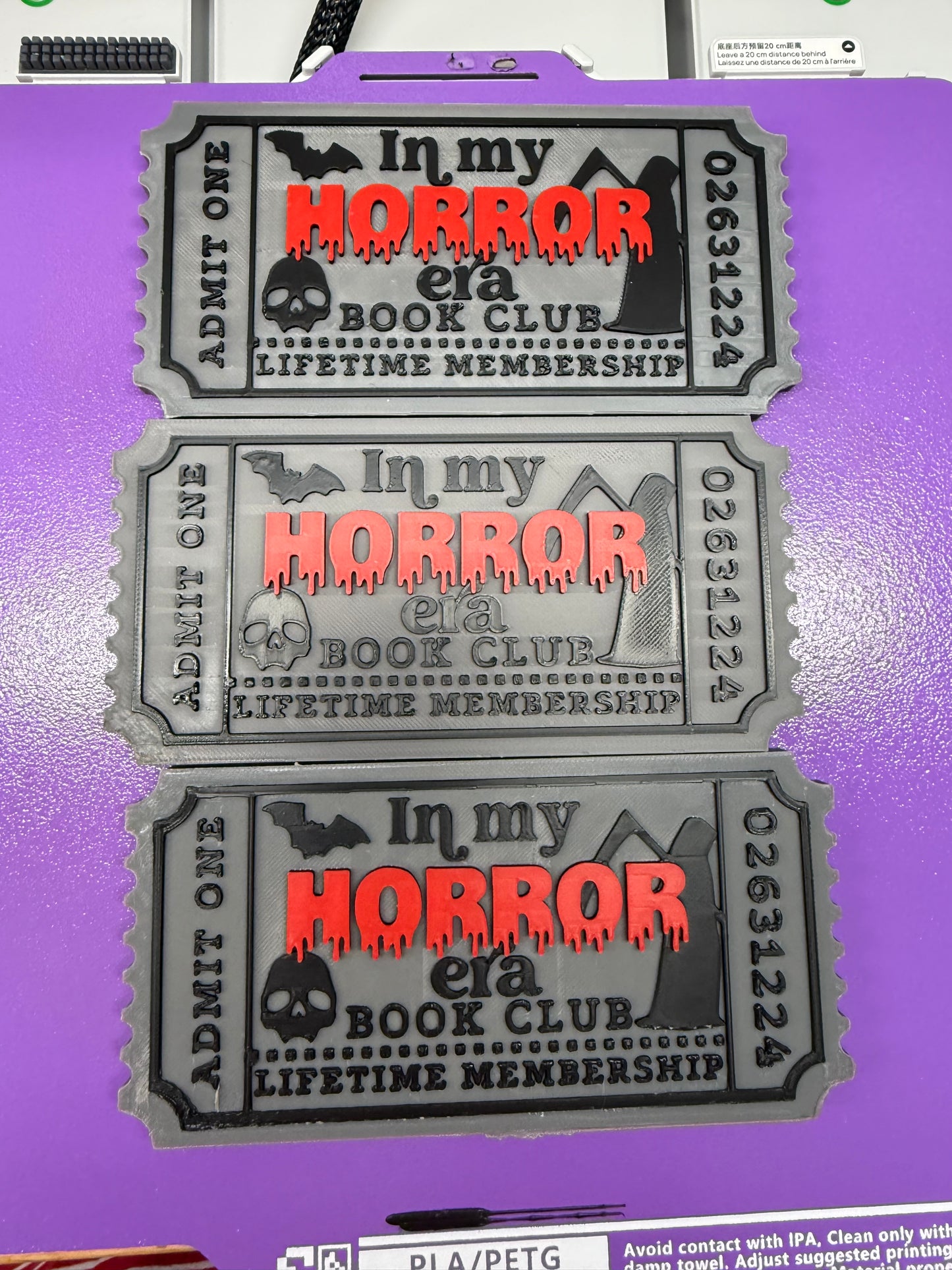 Misfit Horror Trope Ticket