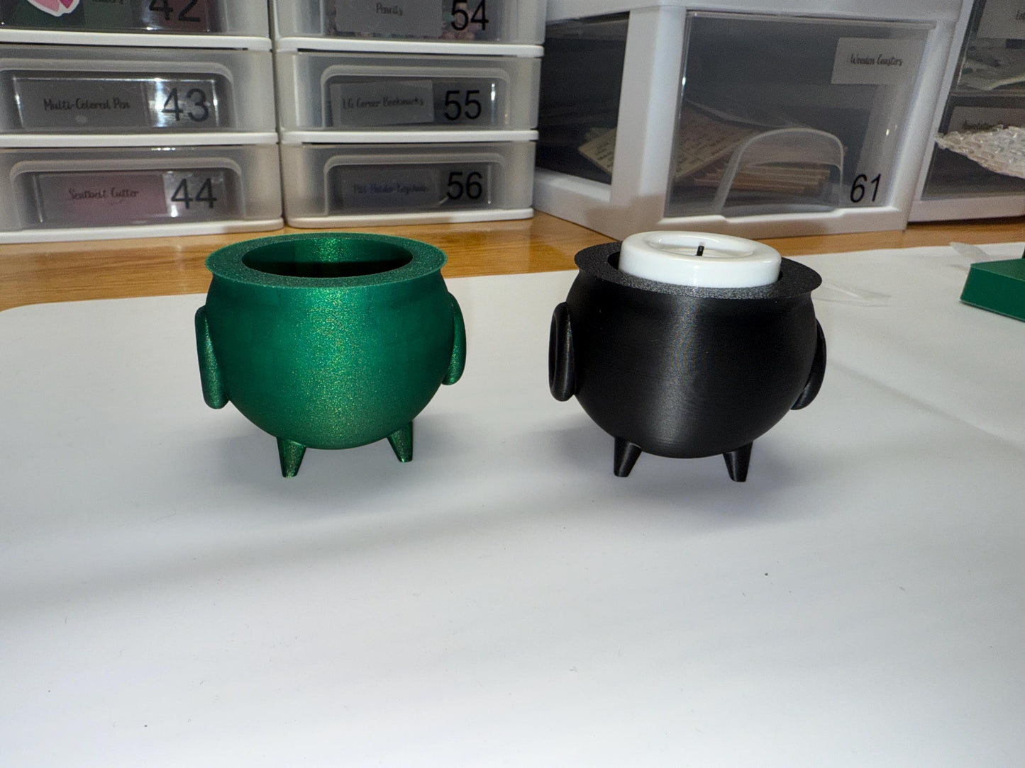 Cauldron Tea Light Holder