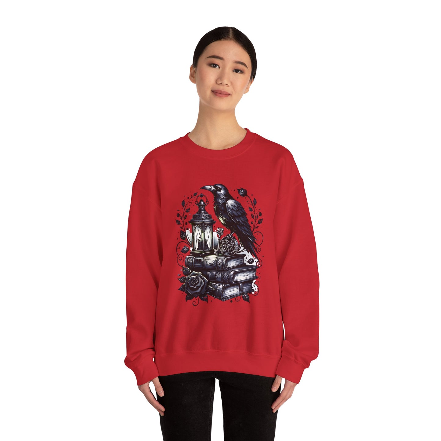 Gothic Raven Sweatshirt