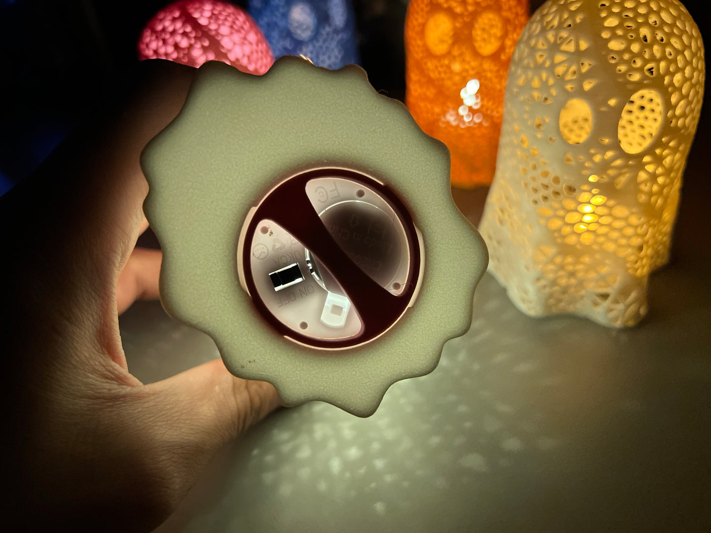 Ghost Tealight Holder-Set of 3