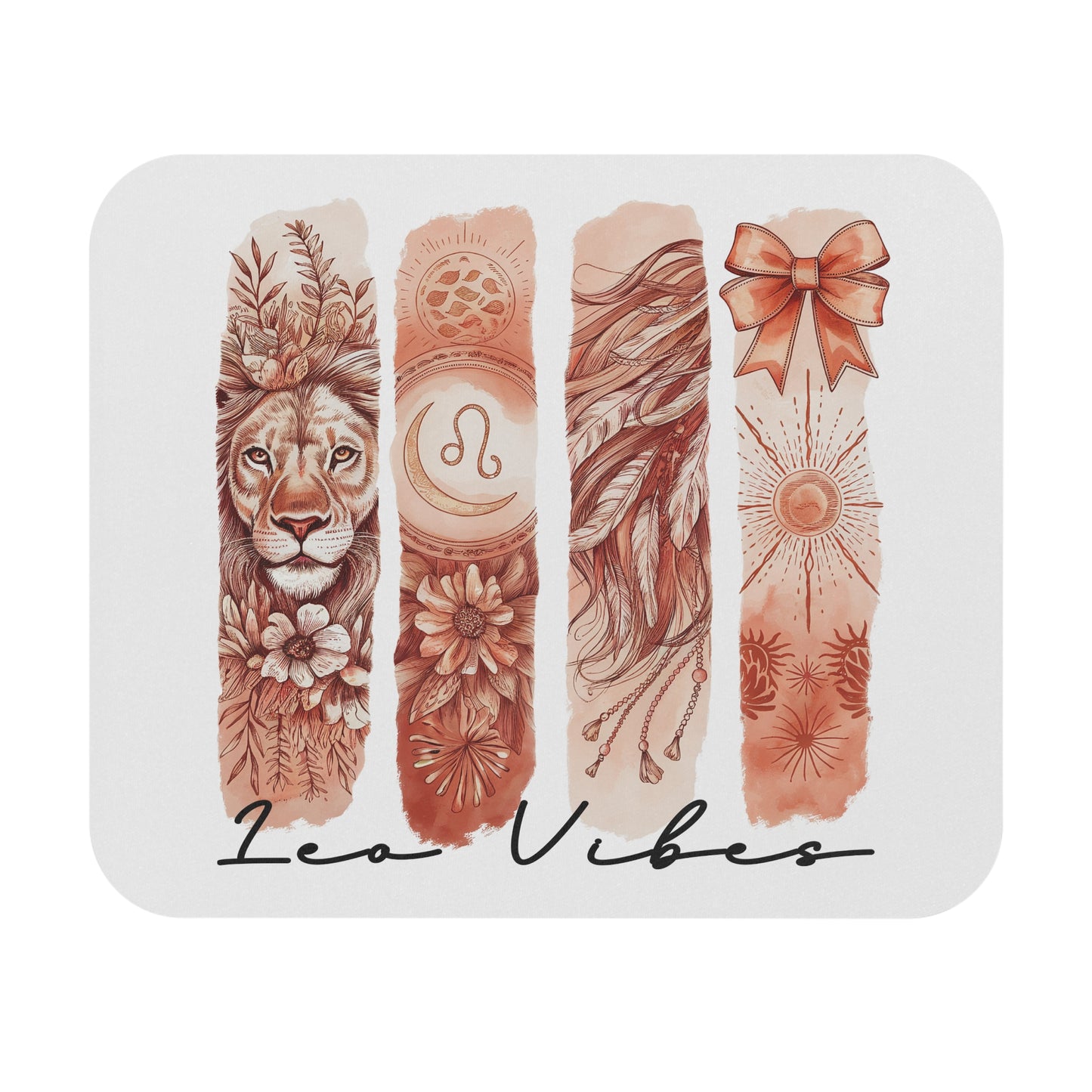 Leo Astrological Mouse Pad