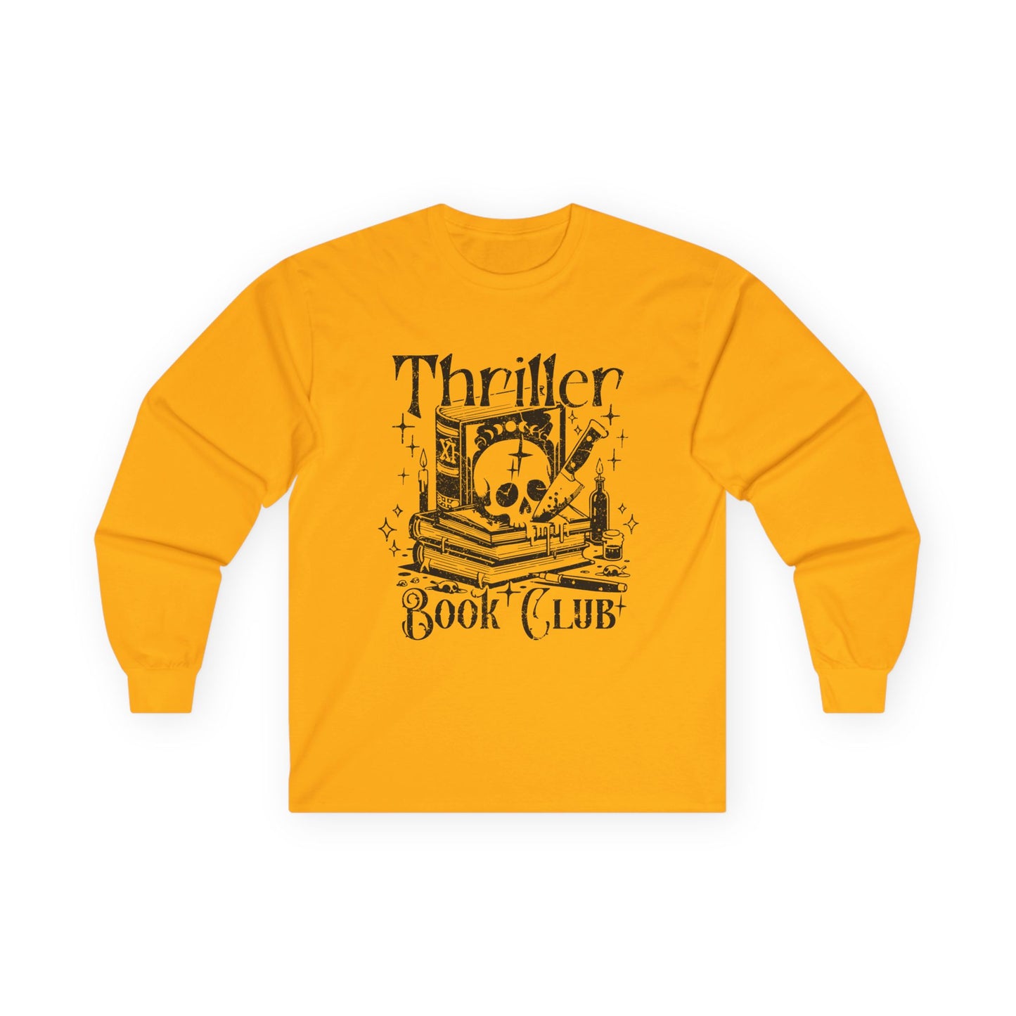Thriller Book Club Long Sleeve Tee