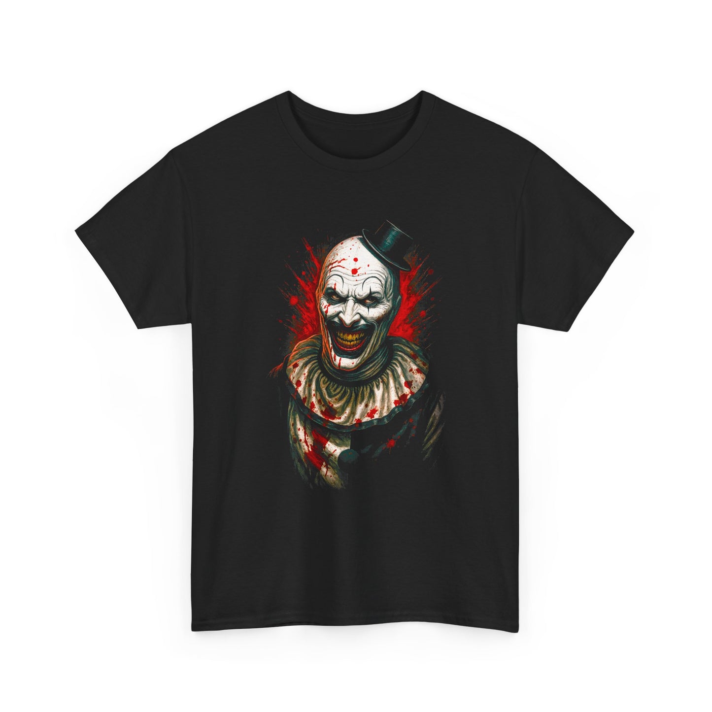 Art the Clown T-Shirt — Scary Horror Graphic Tee for Halloween