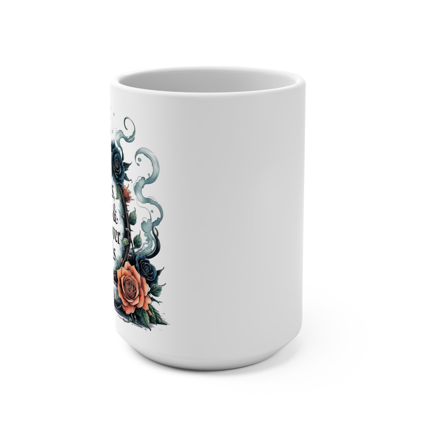 Hexes, Herbs & Hardcover Spells Mug 15oz