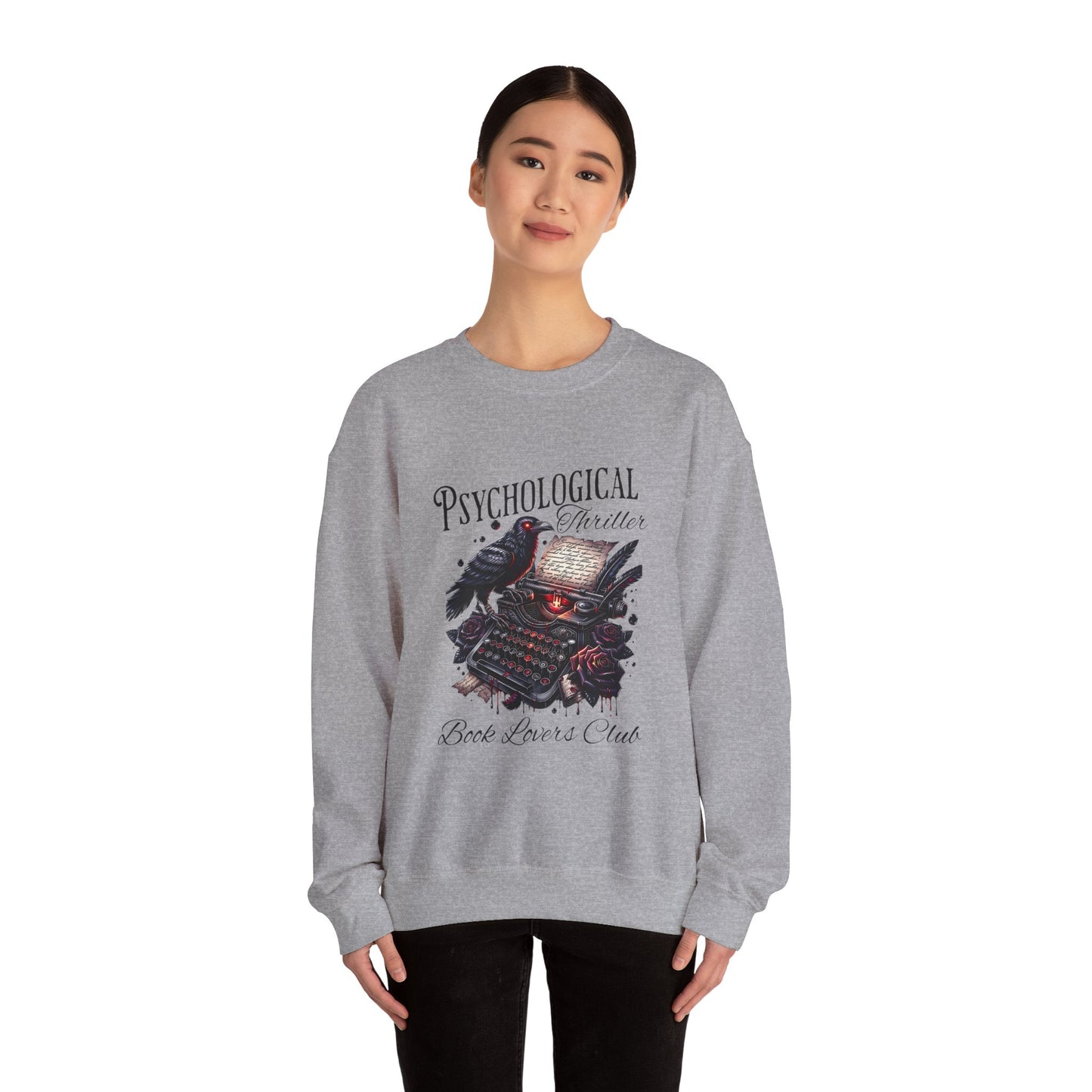 Psychological Thriller Book Lover Sweatshirt
