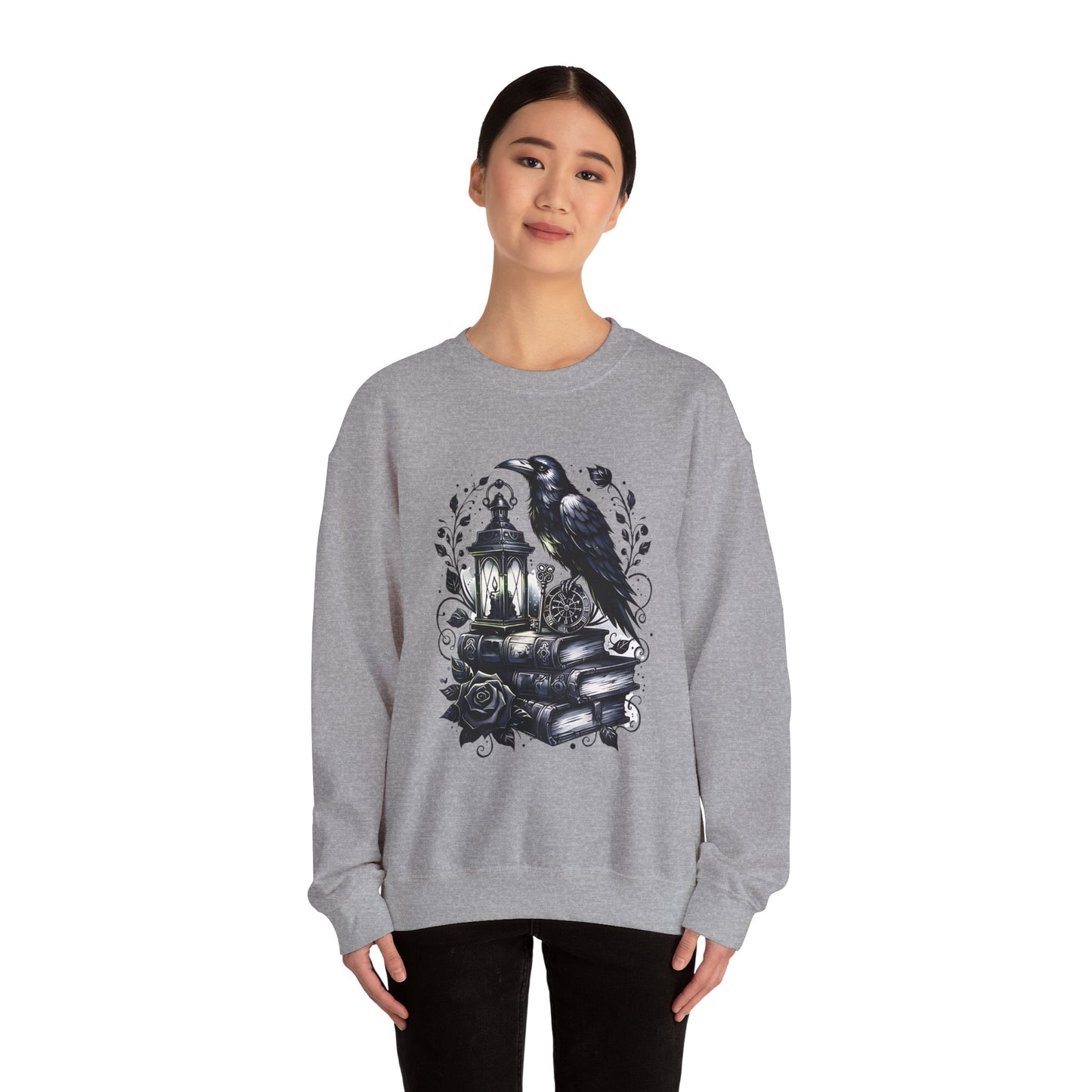 Gothic Raven Sweatshirt