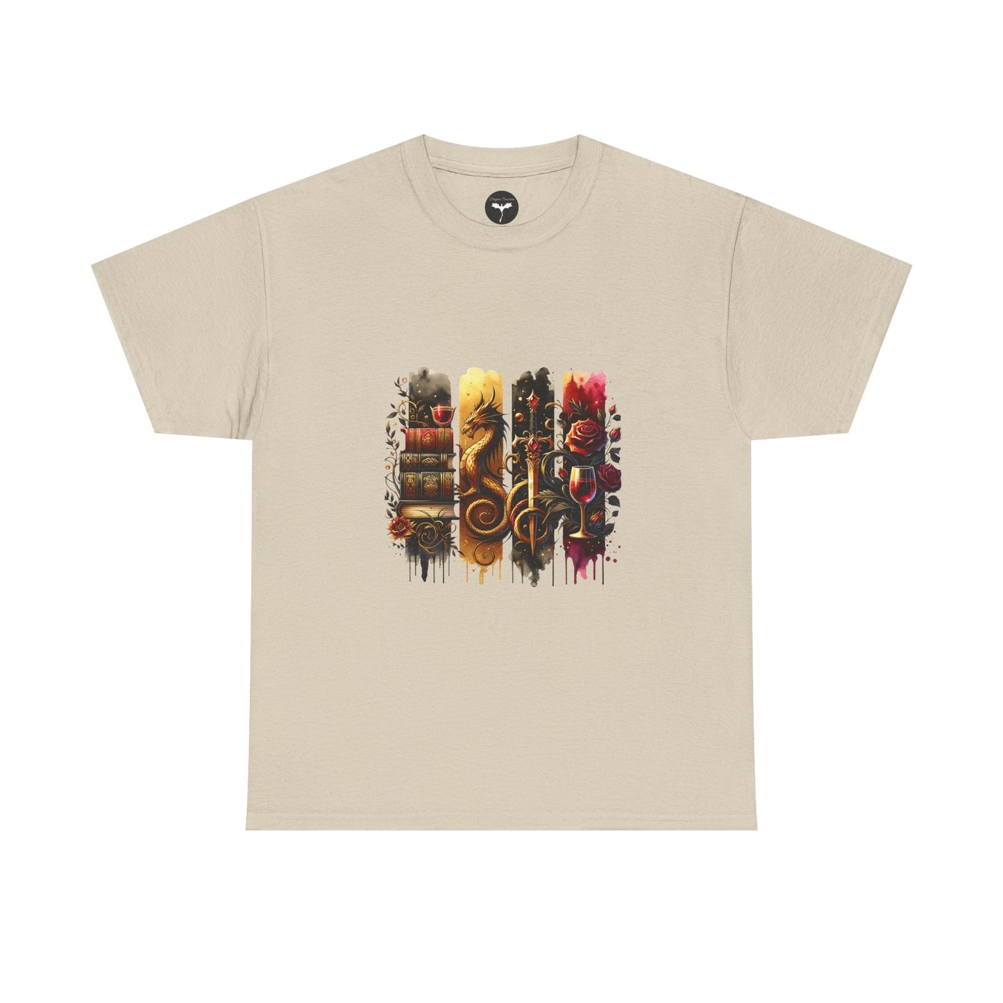 Dragon Fantasy Book T-Shirt