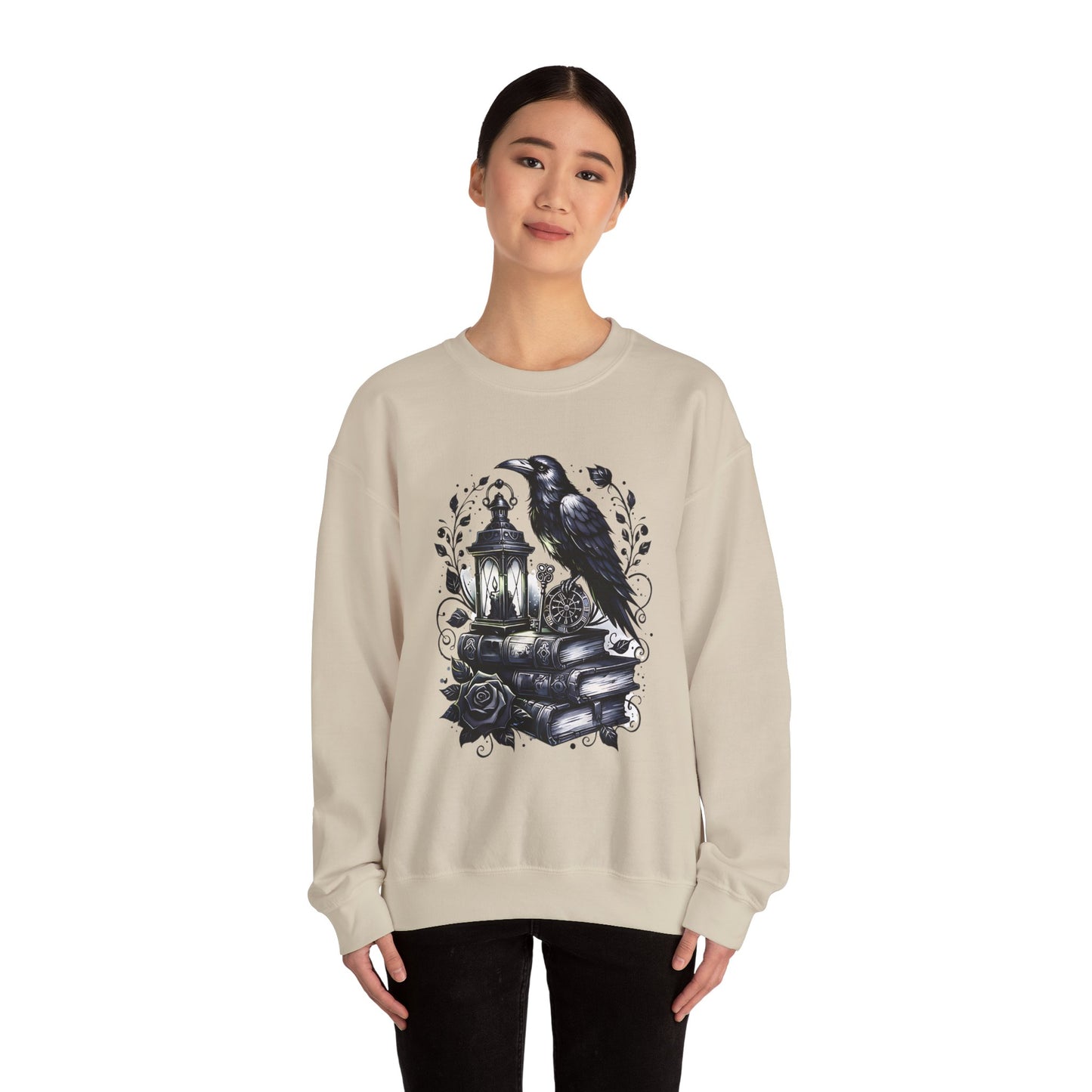 Gothic Raven Sweatshirt