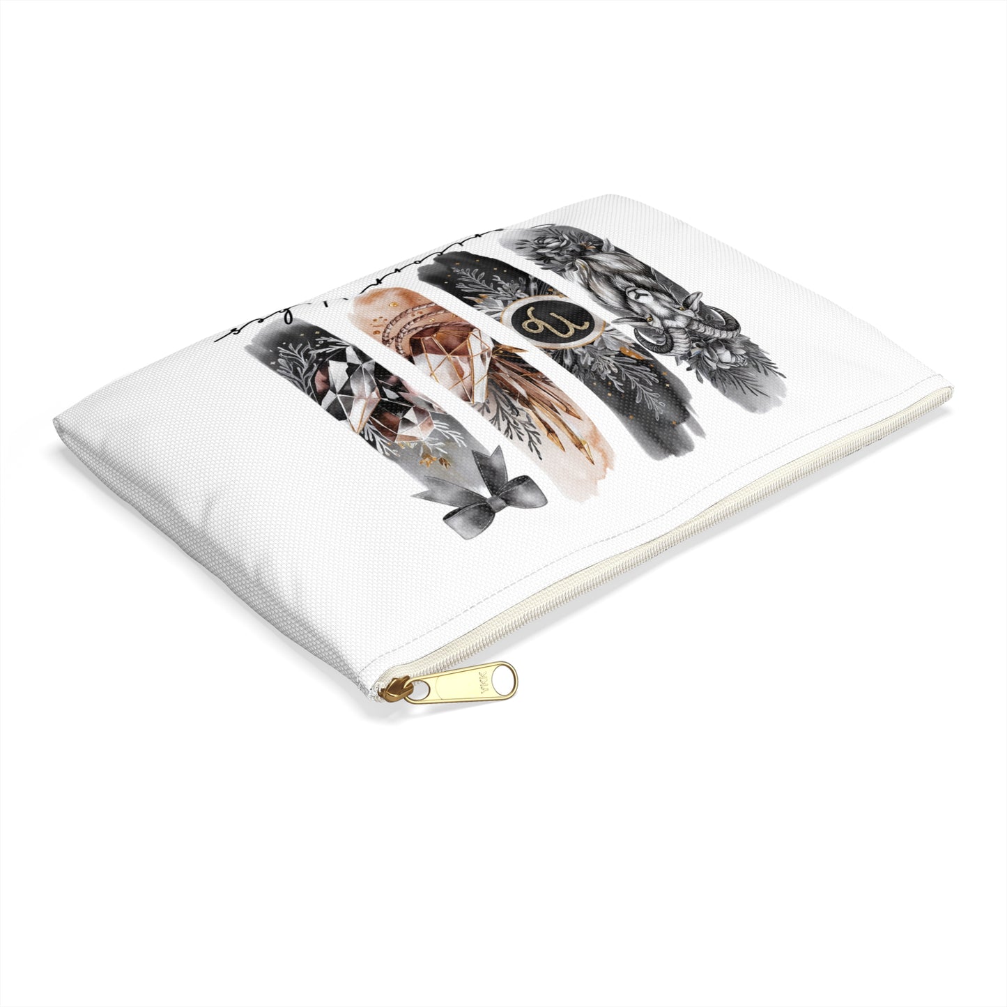 Capricorn Astrological Accessory Pouch