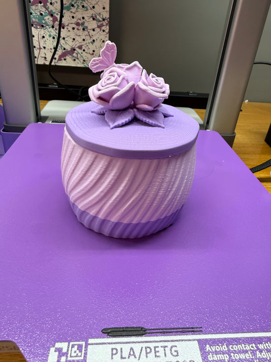Misfit Rose Trinket Container