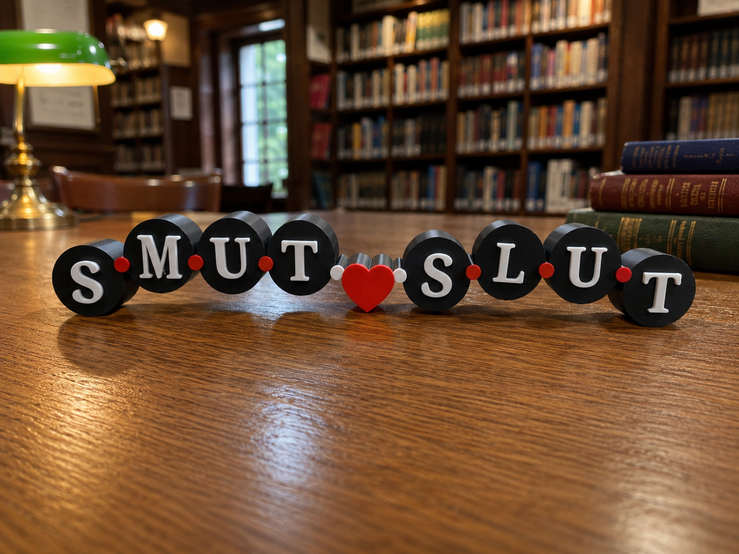 Smut Slut Friendship Bracelet Bead Shelf Decor