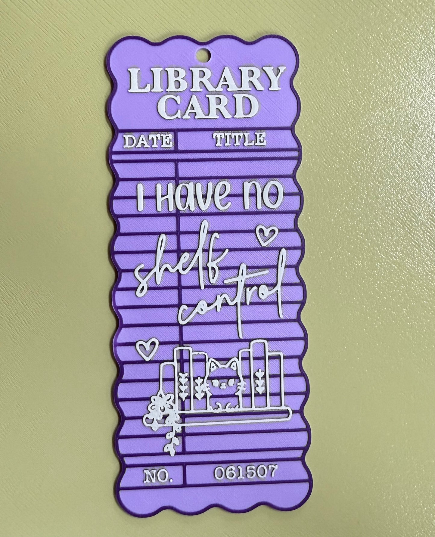 Shelf Control-Library Card Bookmarks