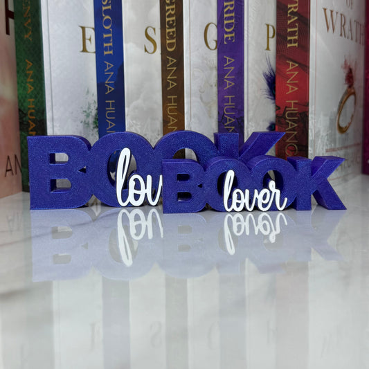 Book Lover Shelf Decor Sign