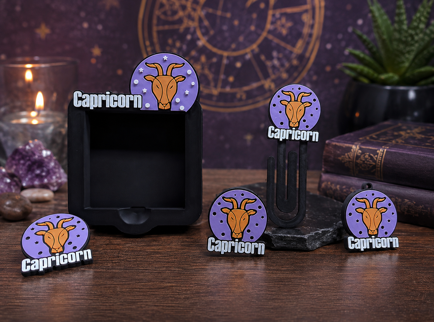 Capricorn Zodiac Essentials Gift Set
