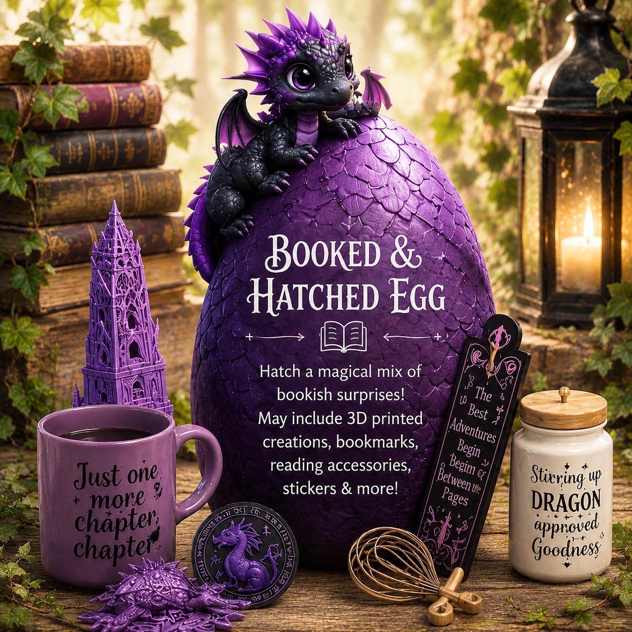 Booked & Hatched Mystery Dragon Egg