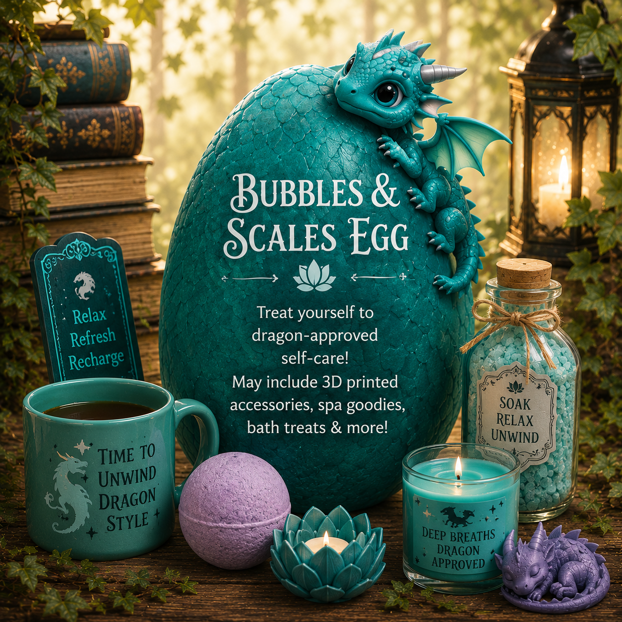 Bubbles & Scales Mystery Dragon Egg