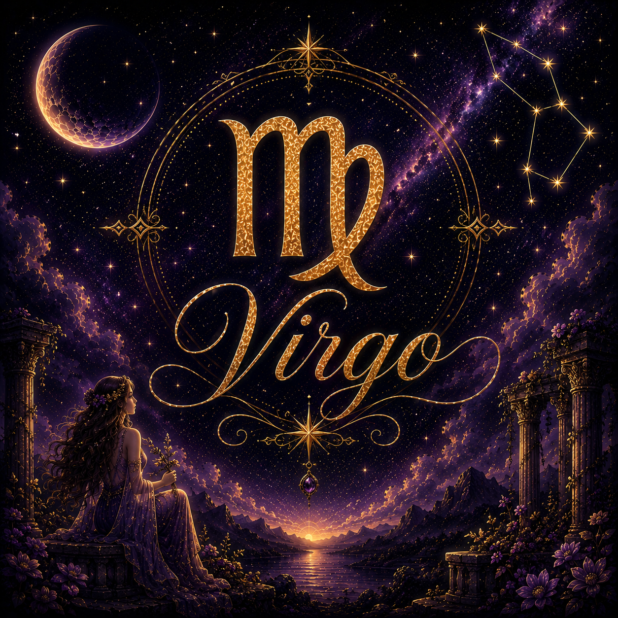 Virgo Zodiac Essentials Gift Set