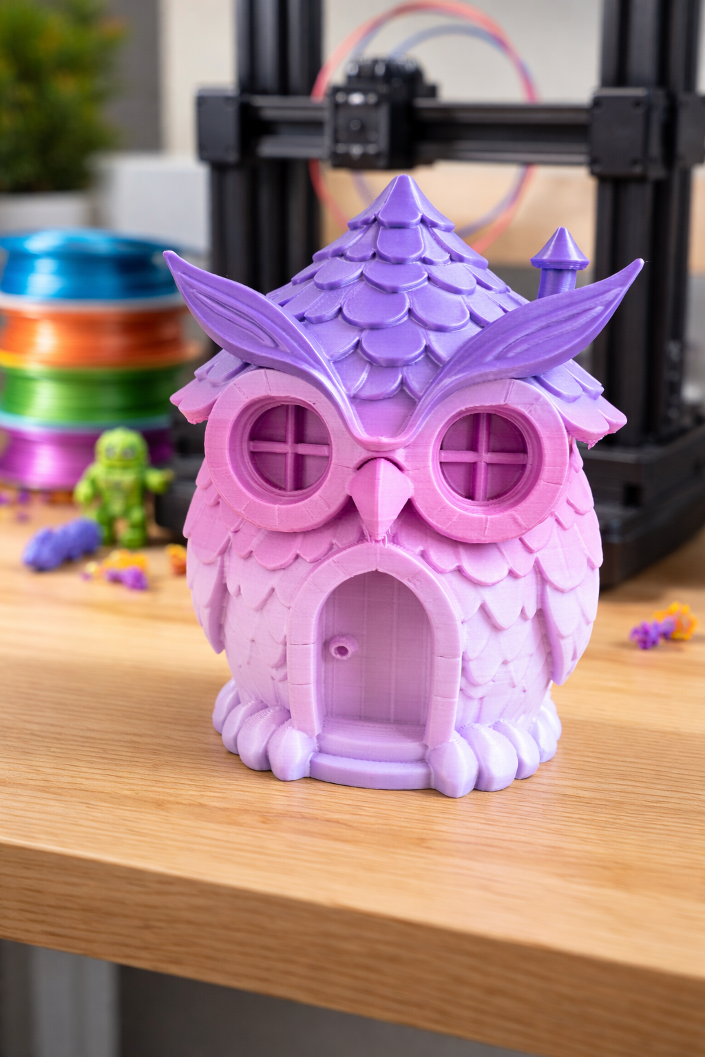 Owl Fairy House