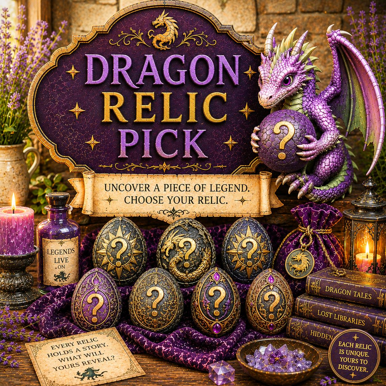 Dragon Book Bundle Relic-Deluxe Item Pick