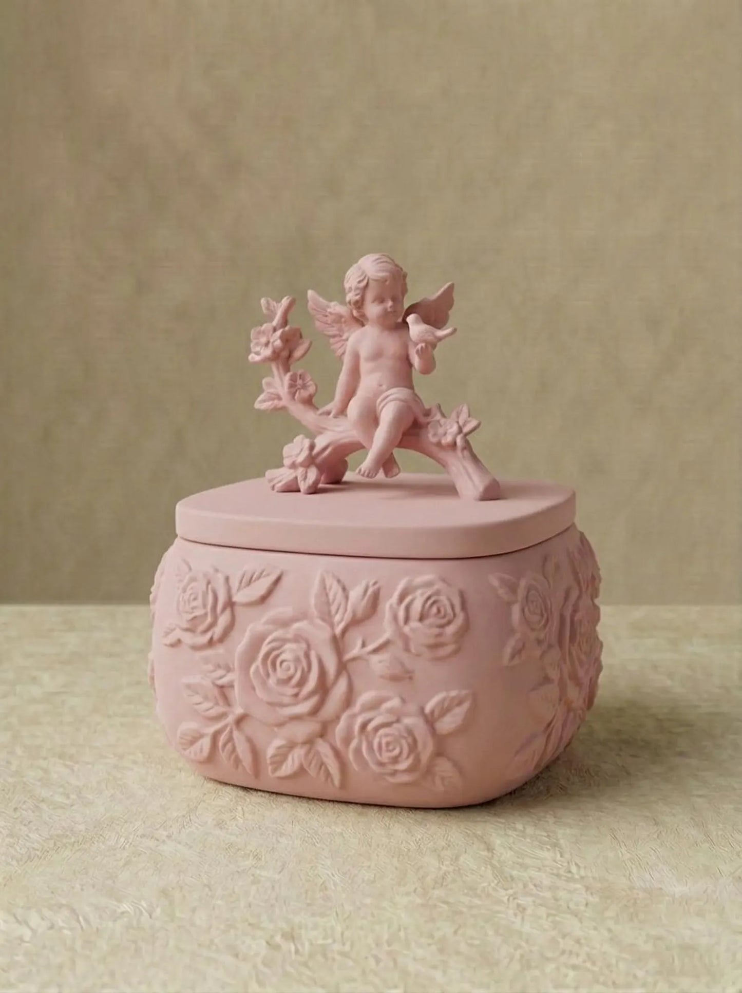Cherub Trinket Jar