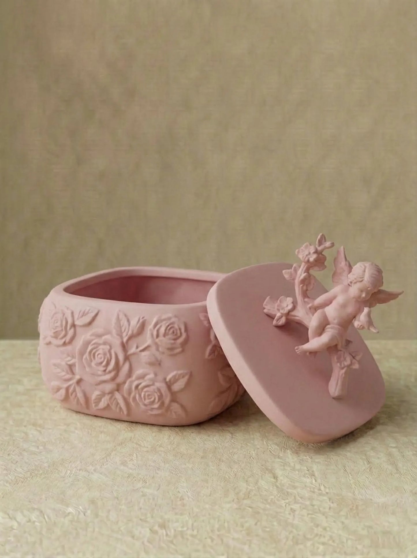 Cherub Trinket Jar