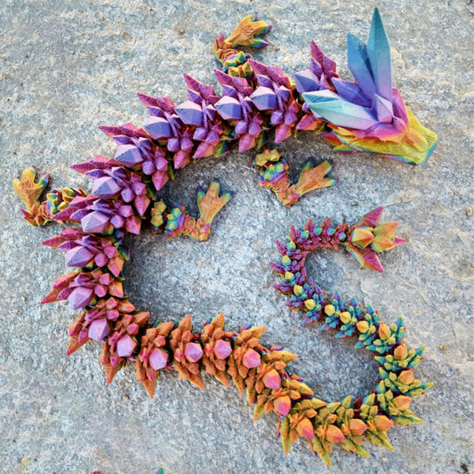 Extra Long Crystal Dragon