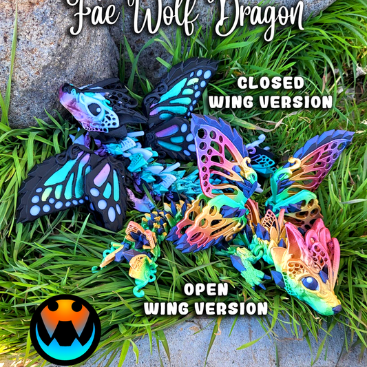 Fae Wolf Dragon