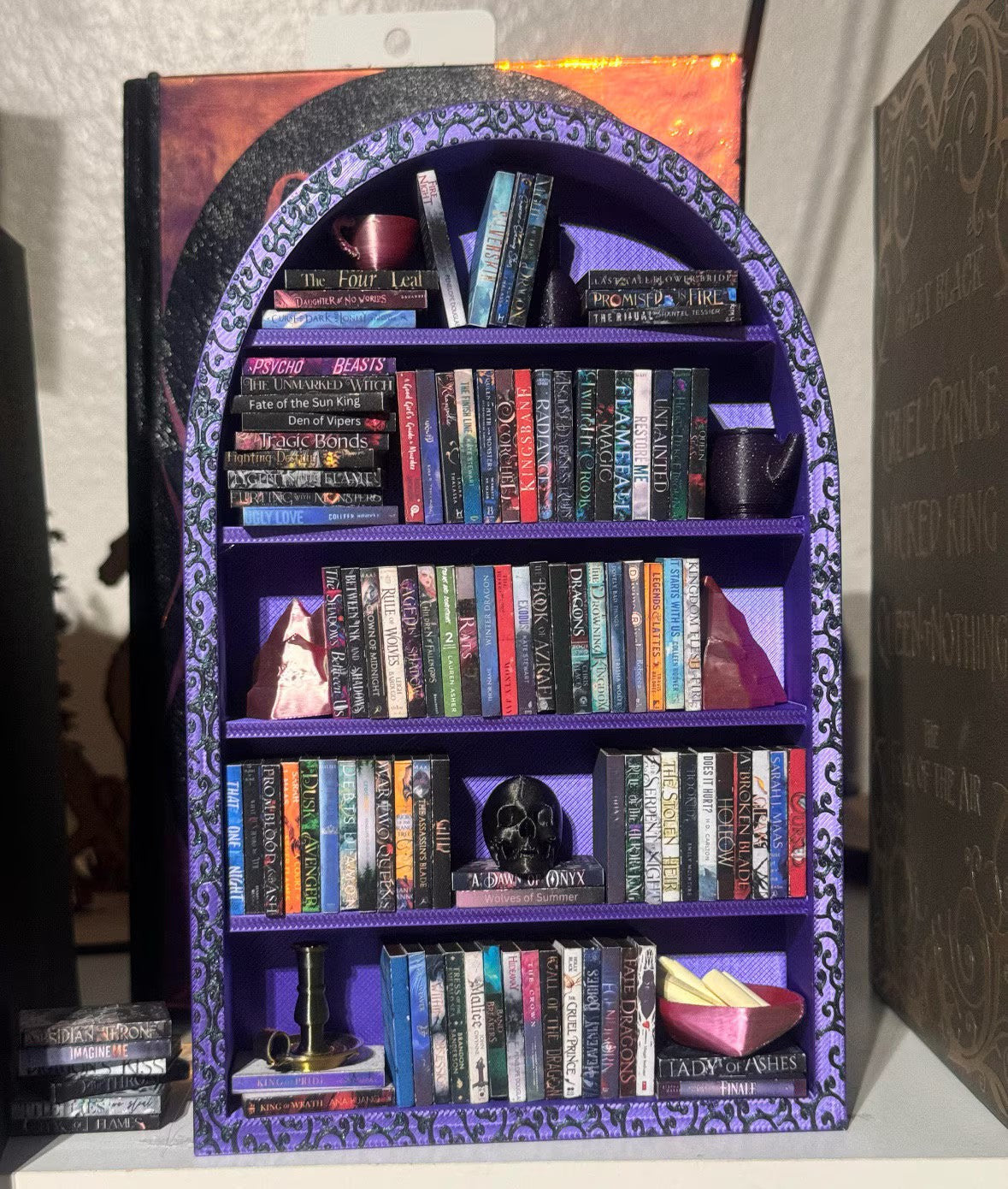 Flourish Arched Mini Book Shelves