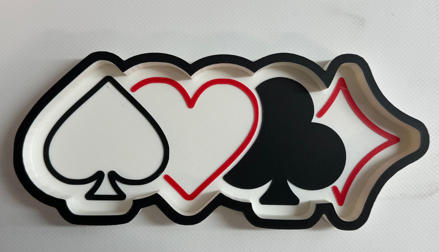 Card Suites Trinket Tray