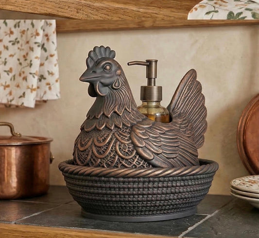 Indiana Nesting Chicken Soap Holder