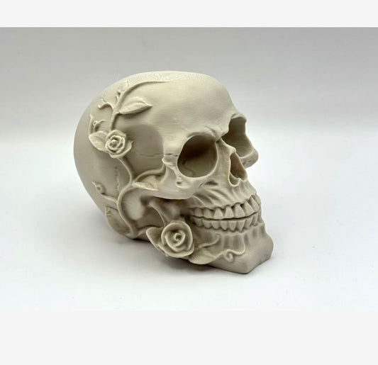 Death Blooms Skull