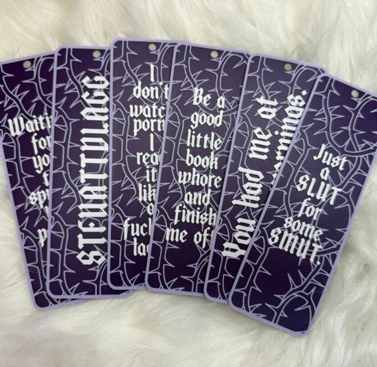 Naughty Bookmarks-Waiting for You to Spread My Pages