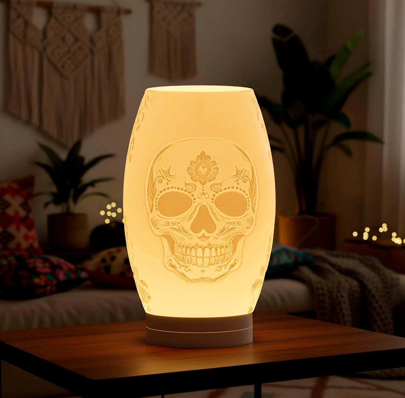 Skull Lamp