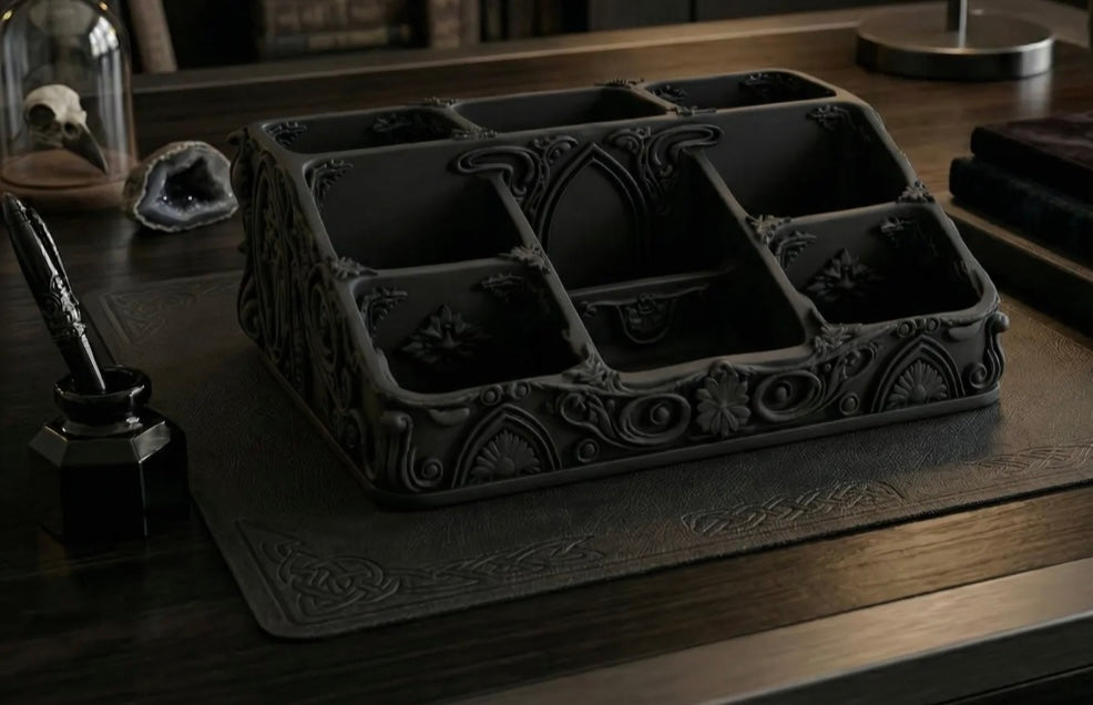 Gothic Desk Organizer
