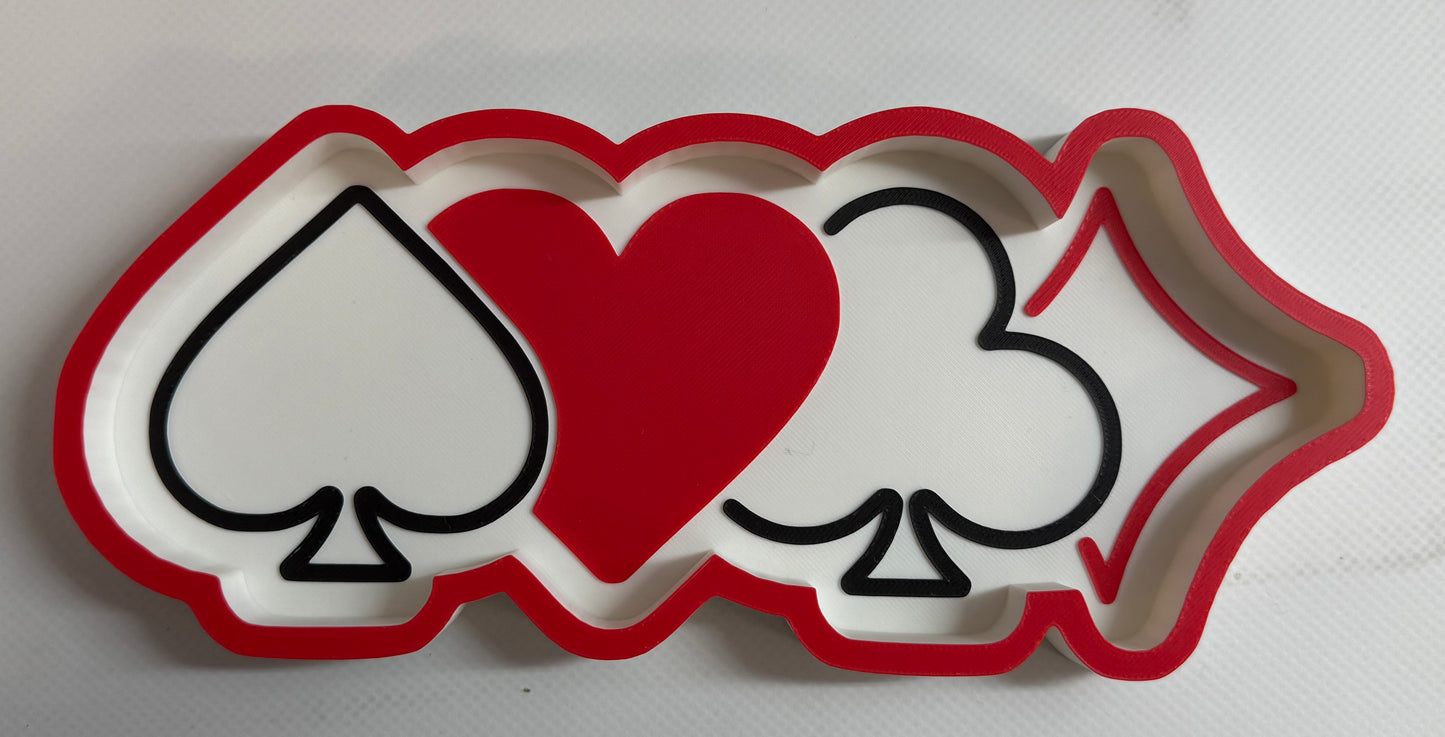 Card Suites Trinket Tray