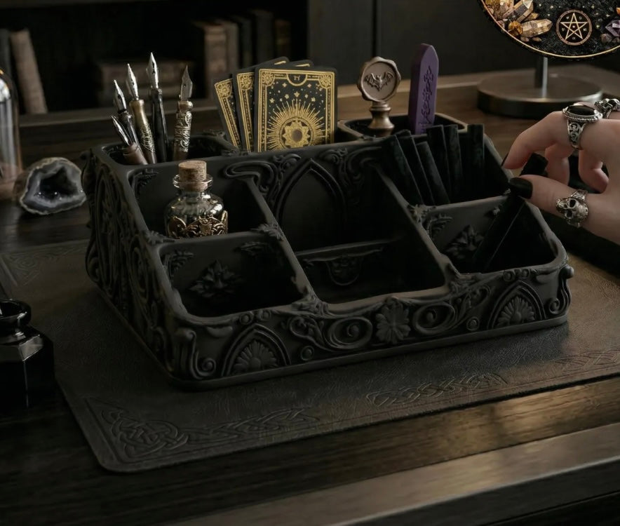 Gothic Desk Organizer