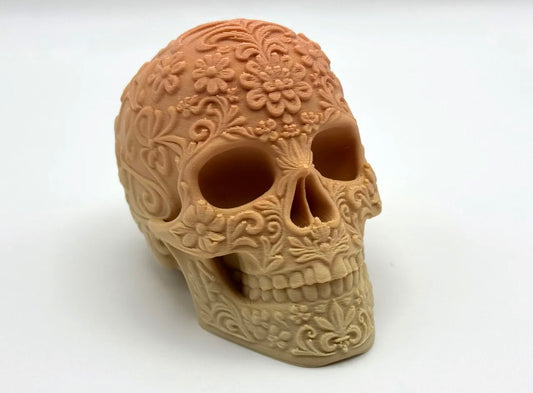 Flower Ornamental Skull