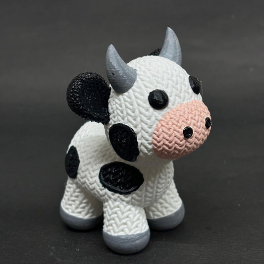 Cow Not-So-Knitted Knits