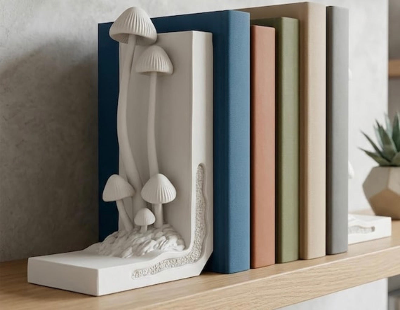 Mushroom Bookend (1 set)