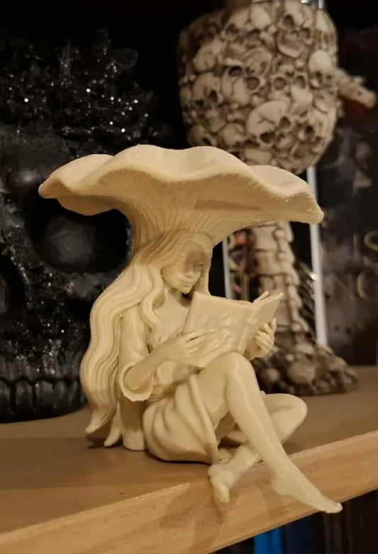 Mushroom Girl Shelf Sitter