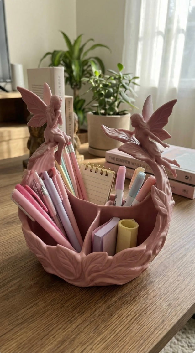 Round Fairy Pen/Makeup Brushes Holder