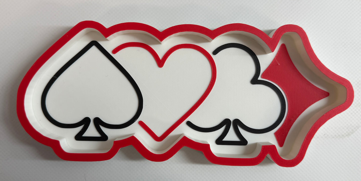 Card Suites Trinket Tray