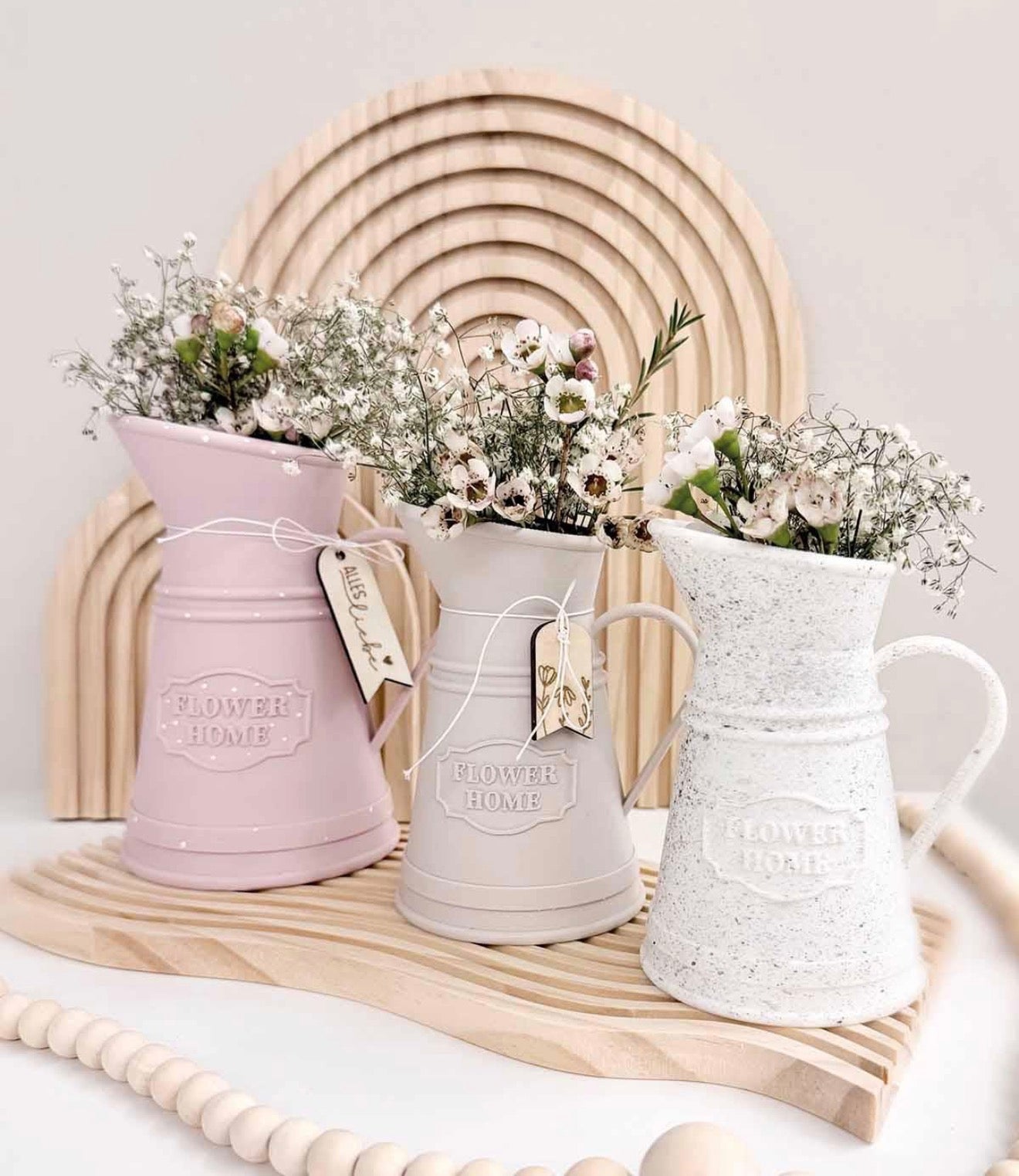 Vintage Water Can Vase
