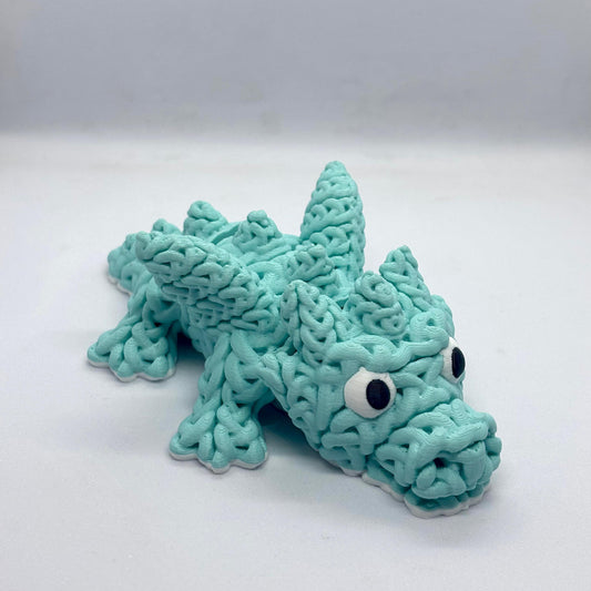 Dragon Not-So-Knitted Knits