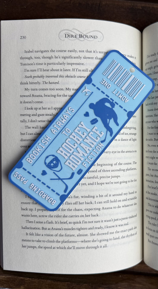 Hockey Era Ticket Bookmark