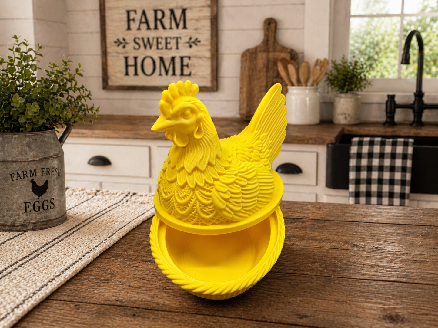 Indiana Nesting Chicken Container