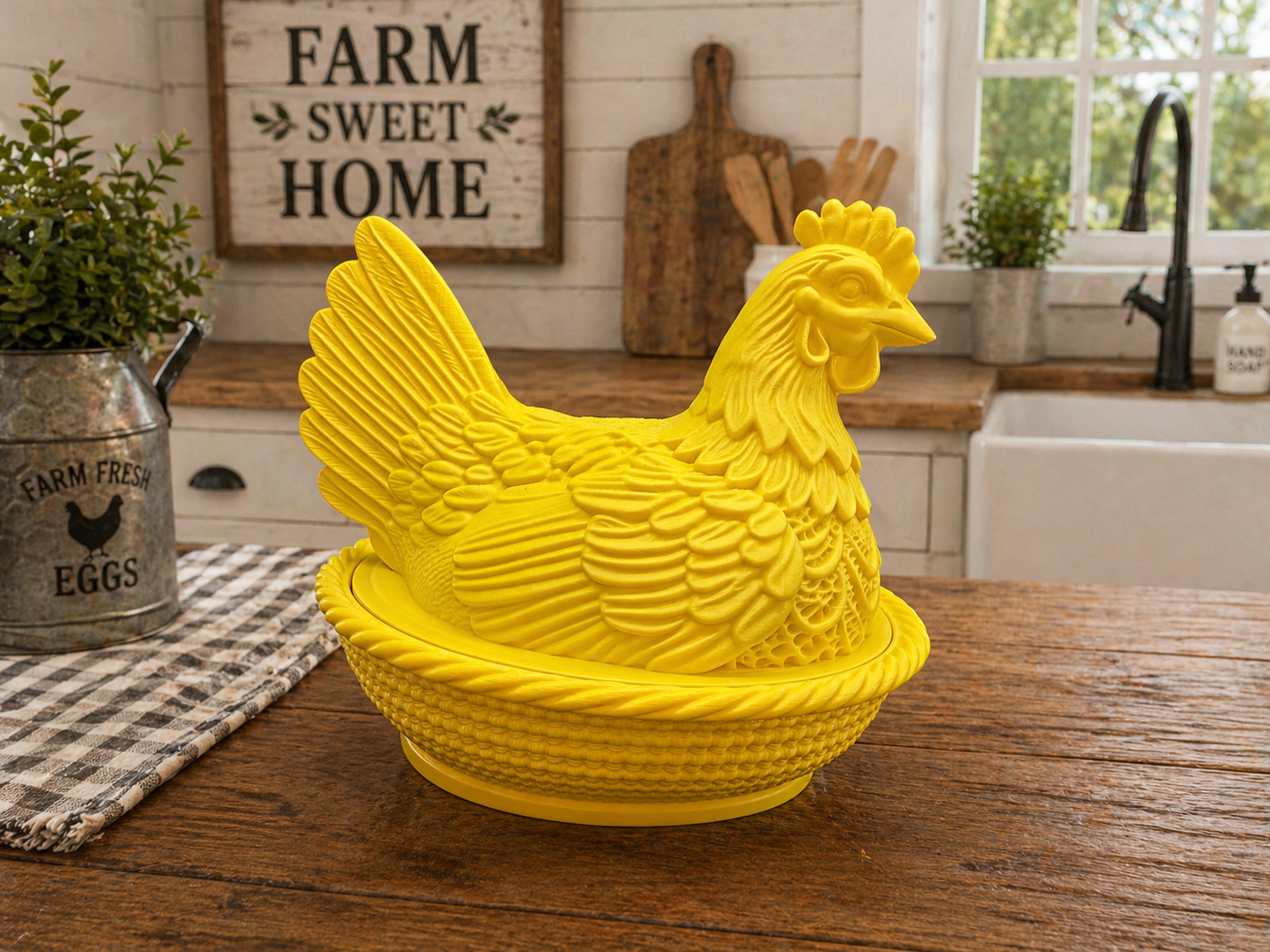 Indiana Nesting Chicken Container