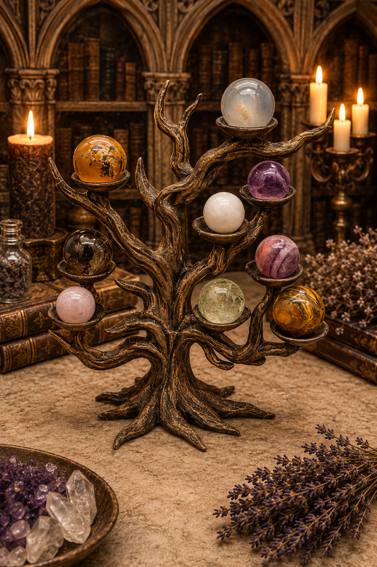 Tree Multi-Crystal Sphere Holder